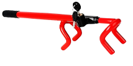 Traba Volante Seguridad Universal Doble Barra Premium Rojo
